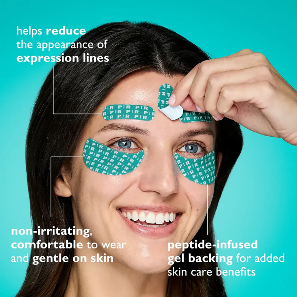 ✨Biancat® Peptide Face & Eye Tape🌙 | Smooths Forehead Lines, 11 Lines, Crow’s Feet & Under-Eye Puffiness | Infused with Peptides, Niacinamide & Caffeine | Overnight Anti-Aging Wrinkle Tape for Face & Eyes