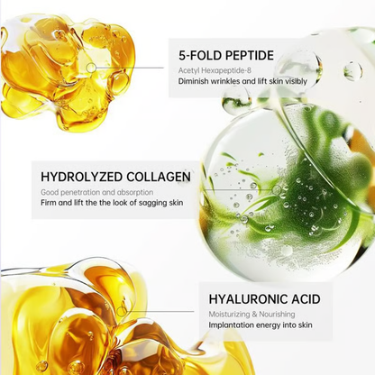 QIAWI™ 5-Roller Neck Firming Cream – Collagen & Hyaluronic Acid for Smoother, Tighter-Looking Neck Skin