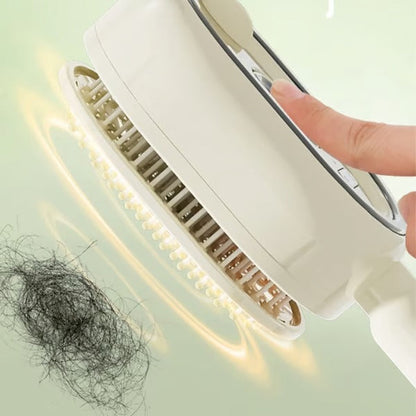 ✨ Essential Oil Mist Comb, Anti-Tangle Electric Massage Brush